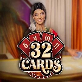 32 Cards slot visual from Ezugi available on solcasino-espana.com