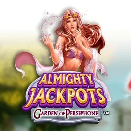 Almighty Jackpots: Garden of Persephone logo by Novomatic Sol Casino