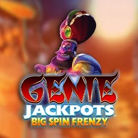 Genie Jackpots: Big Spin Frenzy logo – Jackpots by Blueprint Gaming at Sol Casino