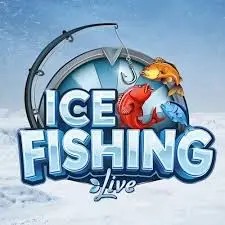 Ice Fishing Live game by Evolution – logo hosted on Sol Casino