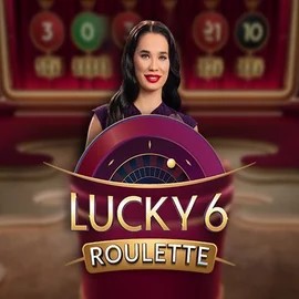 Official Live Casino logo: Lucky 6 Roulette by Pragmatic Play at Sol Casino