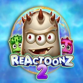 Slots logo of Reactoonz 2 from Play'n GO at Sol Casino