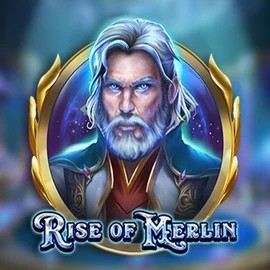 Rise of Merlin online game logo by Play'n GO on solcasino-espana.com
