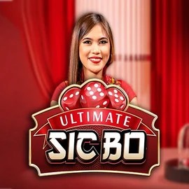 Ultimate Sic Bo online game logo by Ezugi on solcasino-espana.com