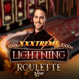 XXXtreme Lightning Roulette slot logo by Evolution at Sol Casino